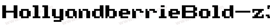 HollyandberrieBold-zJ4w字体转换