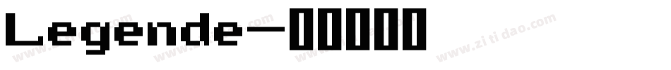 Legende字体转换