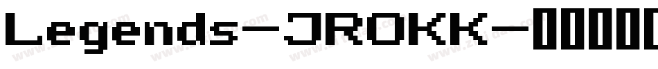 Legends-JROKK字体转换