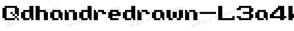 Qdhandredrawn-L3a4W字体转换