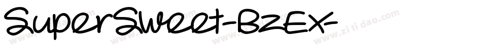 SuperSweet-BzEx字体转换
