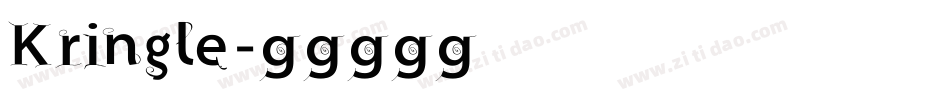 Kringle字体转换