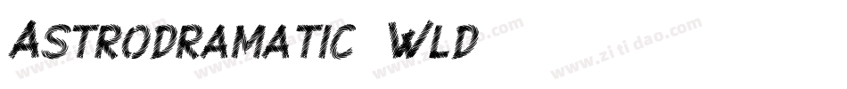 Astrodramatic-2Wld字体转换