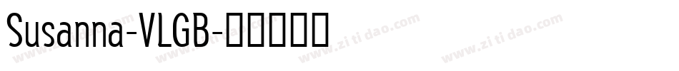Susanna-VLGB字体转换