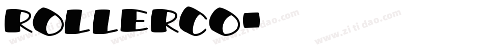 ROLLERCO字体转换