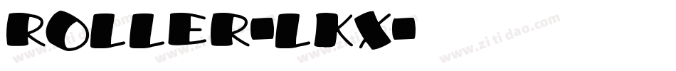 Roller-lKX字体转换
