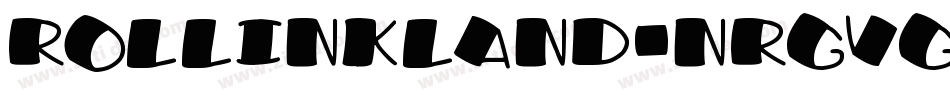 Rollinkland-nRgvg字体转换