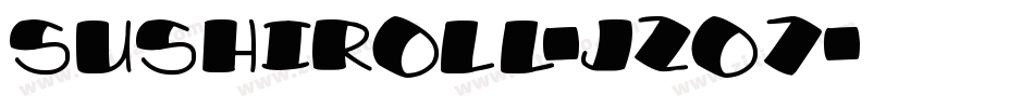 SushiRoll-Jzo7字体转换