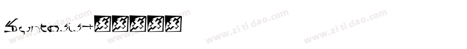 Syntosis字体转换