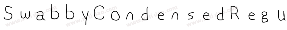 SwabbyCondensedRegular-10jj字体转换