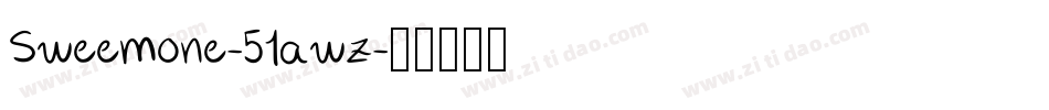 Sweemone-51awz字体转换