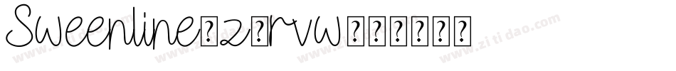 Sweenline-z8rvw字体转换