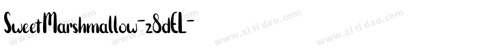 SweetMarshmallow-z8dEL字体转换