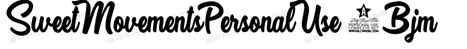 SweetMovementsPersonalUse-7BjmV字体转换
