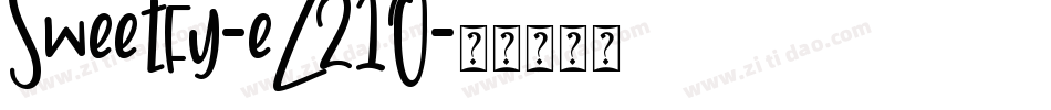 Sweetfy-eZ21O字体转换