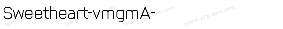 Sweetheart-vmgmA字体转换
