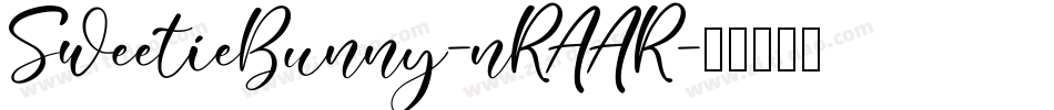 SweetieBunny-nRAAR字体转换