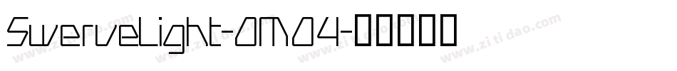 SwerveLight-OMO4字体转换
