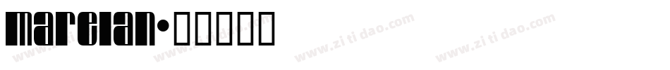 Marelan字体转换