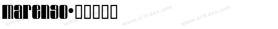 Marengo字体转换