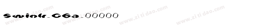 Swink-G6a字体转换
