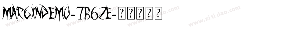 MarginDemo-7B6ZE字体转换