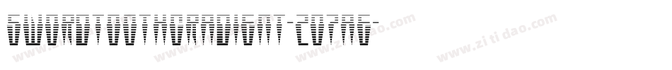 SwordtoothGradient-2O7ae字体转换 SwordtoothGradient-2O7ae字体转换