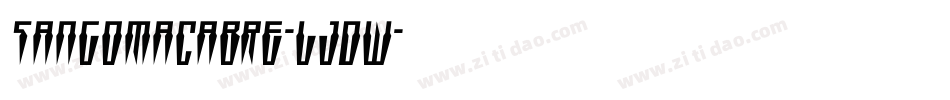 Tangomacabre-lJDw字体转换