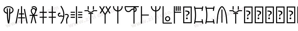 RupeeSymbolFont-xxzm字体转换