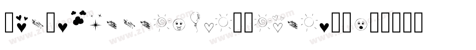 FunAstronomicalSymbols-Ke3X字体转换