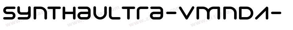 SynthaUltra-vmndA字体转换