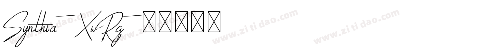 Synthia-XwRg字体转换 Synthia-XwRg字体转换