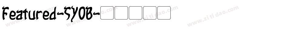 Featured-5Y0B字体转换