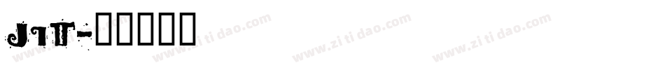 JIT字体转换