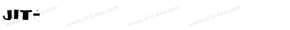 JIT字体转换