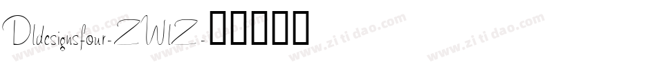 Dldesignsfour-ZWlZ字体转换