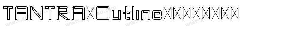 TANTRA-Outline-2字体转换