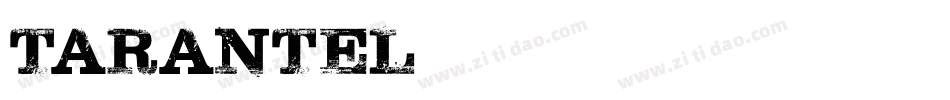 Tarantel字体转换