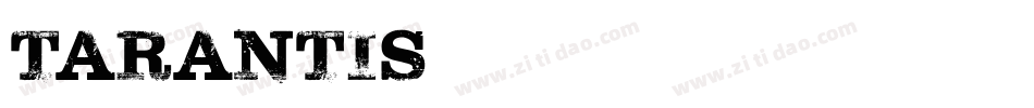 Tarantis字体转换