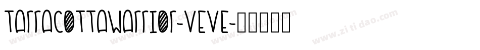 Tarracottawarrior-vEVE字体转换