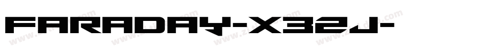 Faraday-x3zj字体转换