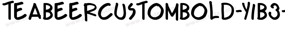 TeabeerCustomBold-y1B3字体转换