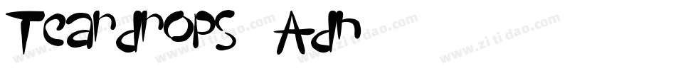 Teardrops-9Adn字体转换