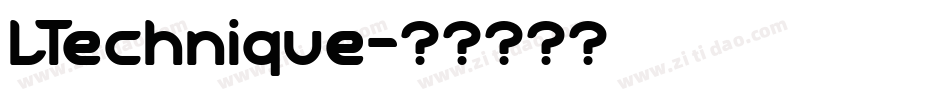 LTechnique字体转换
