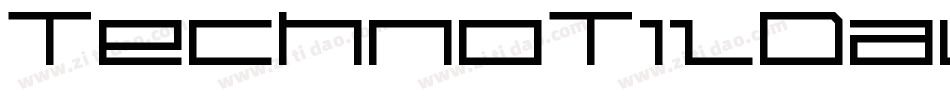 TechnoTilDawn-vV87字体转换