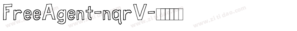 FreeAgent-nqrV字体转换