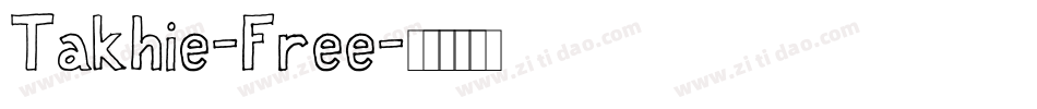 Takhie-Free字体转换