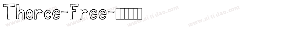 Thorce-Free字体转换