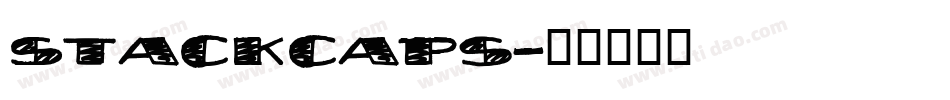 Stackcaps字体转换