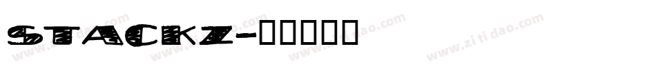 Stackz字体转换